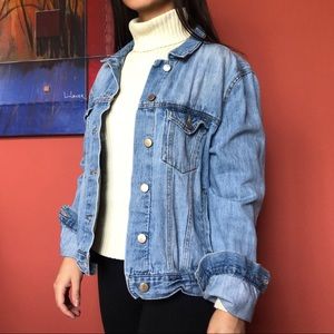 Forever 21 light wash denim jacket